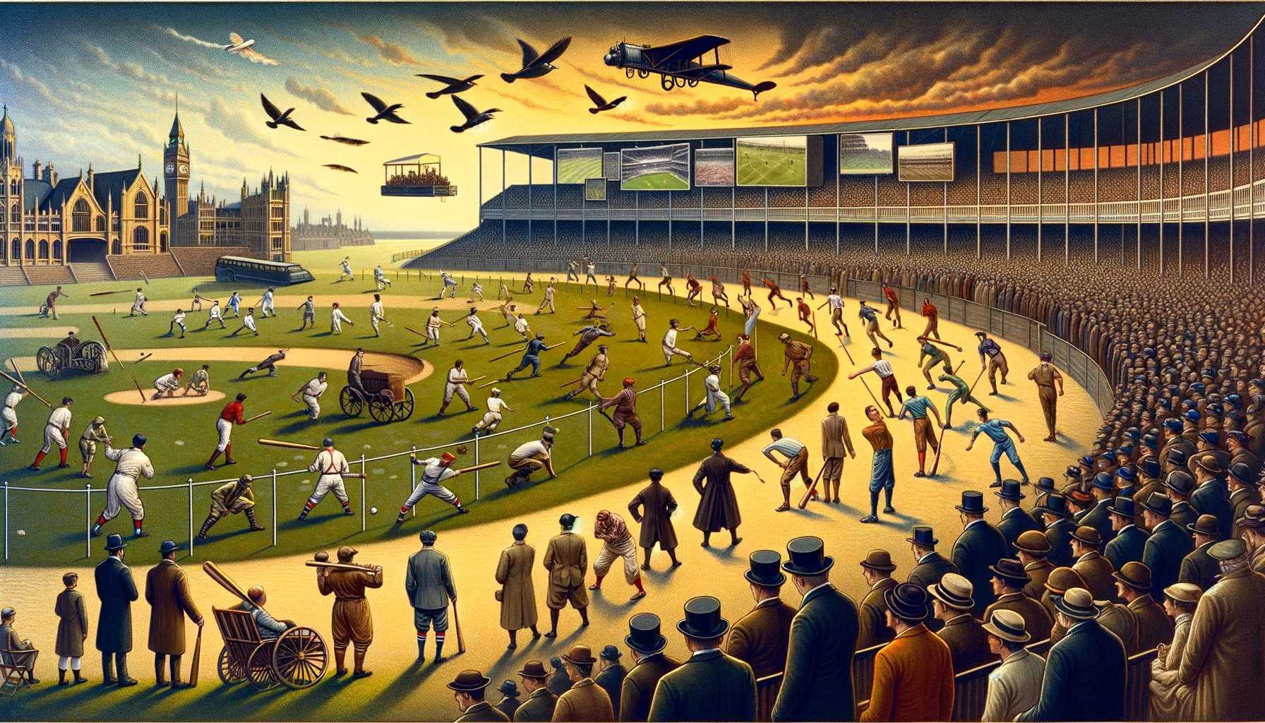THE EVOLUTION OF SPORTS GAMES FROM THE 19TH CENTURY TO THIS PRESENT DAY