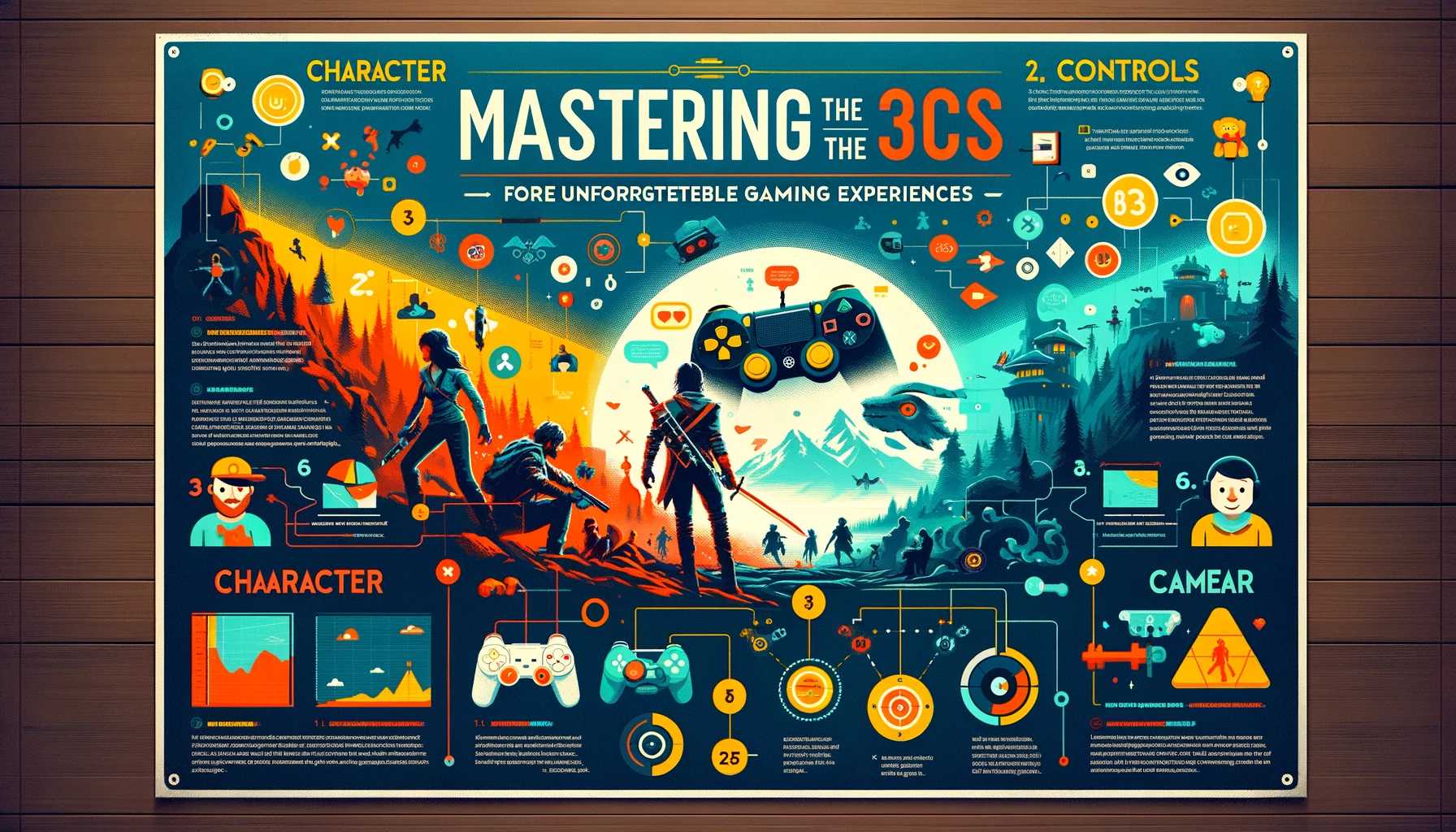 Mastering the 3Cs: How Character, Controls, and Camera Forge Unforgettable Gaming Experiences