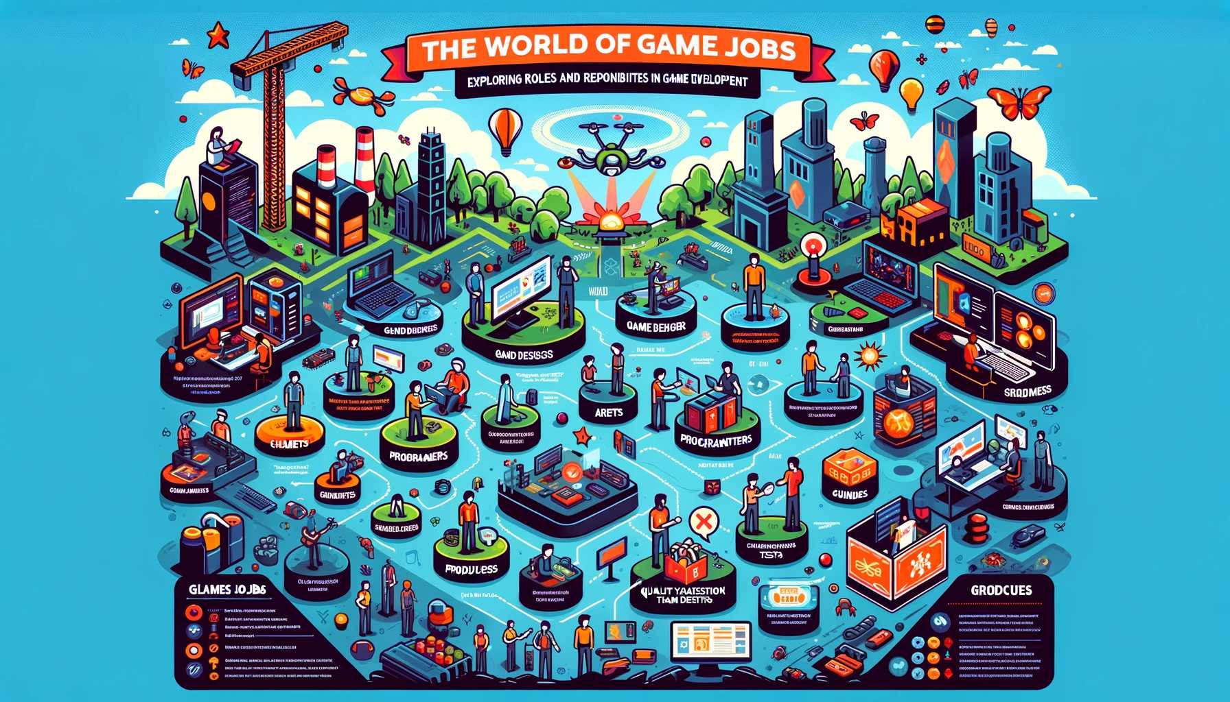 The World of Game Jobs: Exploring Roles and Responsibilities in Game Development