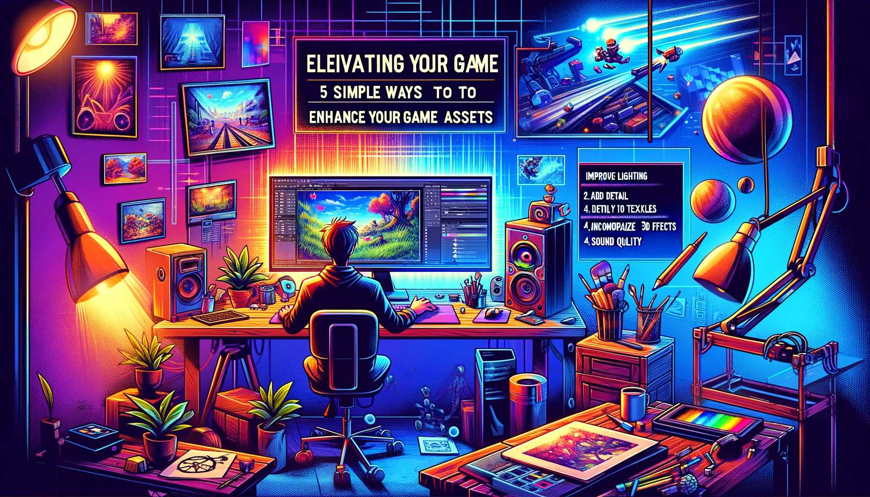 Elevating Your Game: 5 Simple Ways to Enhance Your Game Assets
