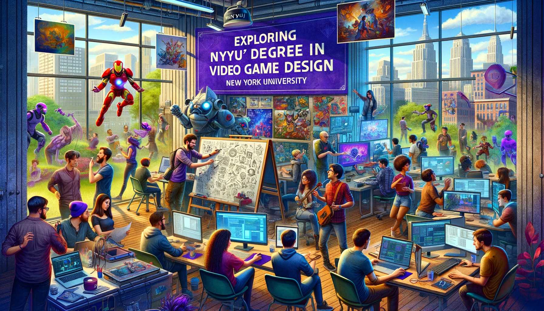 Exploring NYU's Degree in Video Game Design